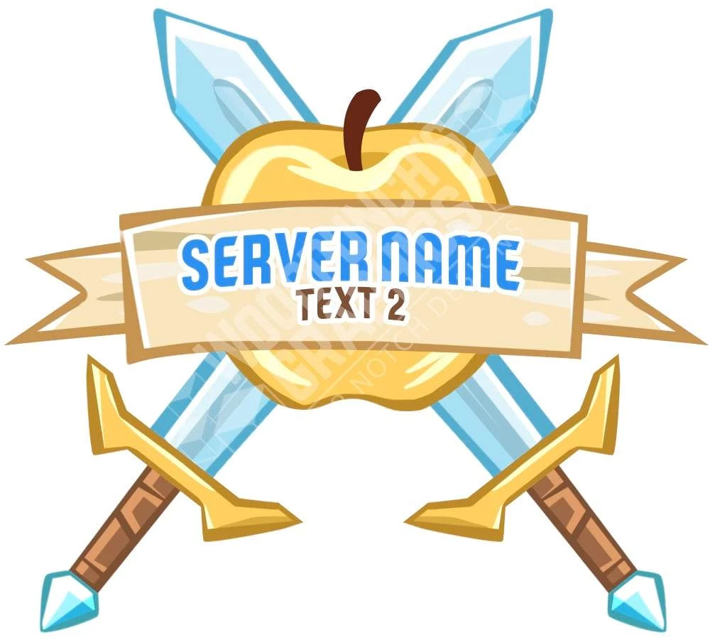 minecraft server icon template