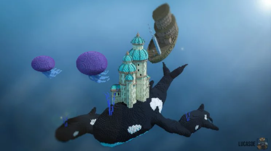 Underwater Lobby | WHALE | SEAWORLD | MAGICAL ATLANTIS !! | OCEANIC // KINGDOM OF THE SEA | !!!