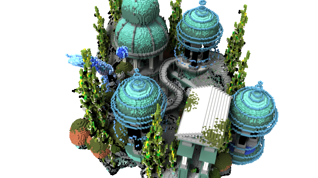 SkyBlock Aquatic Spawn - $35 NULLEDBUILDS EXCLUSIVE ... You can't even buy this anymore! Unique!