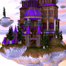 Purple Palace Skyblock Spawn // **PURPLE EXPLOSION** // Colourful !! // x=[HIGH-QUALITY-CUSTOM]=x /