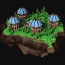 Blue Domes Skyblock Spawn // HUB // PROFESSIONAL // HQ  --== LEAKED / DOLLAR-BUILDS.COM \ BUILD ==--