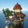 Mage-Tower Spawn // HQ BUILD GREAT FOR SURVIVAL OR CITY SERVERS !! NEW PROFESSIONAL SCHEM///