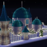 White Cyan Palace - GORGEOUS Large Castle build! FREE //