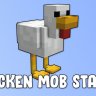 Chicken Mob Statue - Large Pixel Art build! 1pixel:2blocks scale.