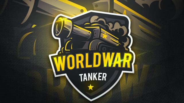 WorldWar Tanker- Mascot & Esport Logo