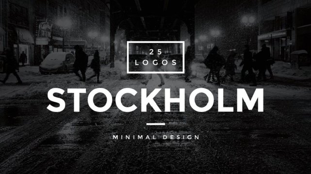 Stockholm - 25 Modern Vintage Logos