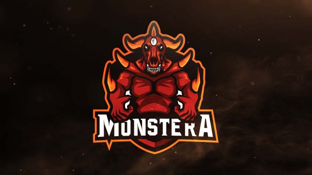 Monstera Sport and Esports Logos