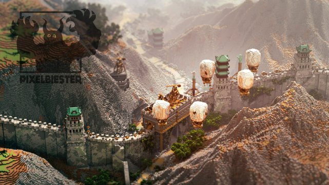 The Great Wall Minecraft Map | FREE DOWNLOAD