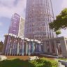 Modern Skyscraper - Offices Tower and Mall