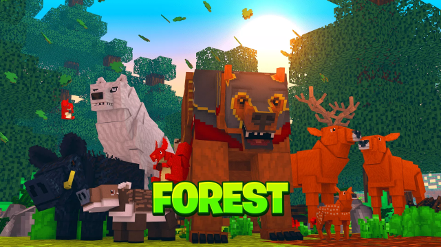 Forest Animal Pack EliteCreatures [22$] (Mount and Pets included)