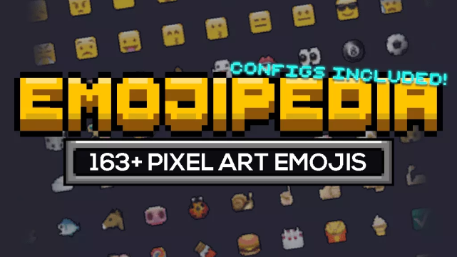 [15$] Emojipedia – Custom Pixel Art Style Emojis With Server Configs
