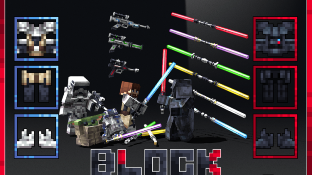 BlockWars | May 4th BUNDLE | Sabers, Blasters, Armor, & Pets! v1.1 | Star Wars | Baby Yoda Pet