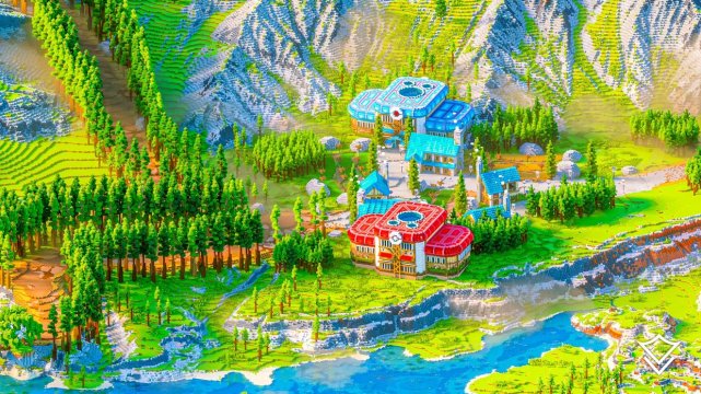 Minecraft Pixelmon Map | Divinos 2.0 | Explore 7 unique villages | Custom biomes